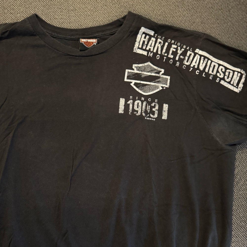 Harley-Davidson Black Graphic Tee